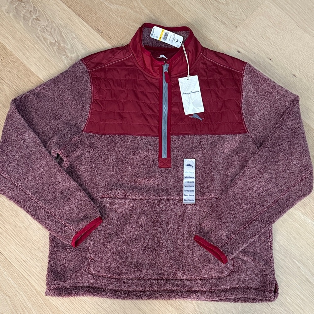 Tommy Bahama Maroon Performance Jacket